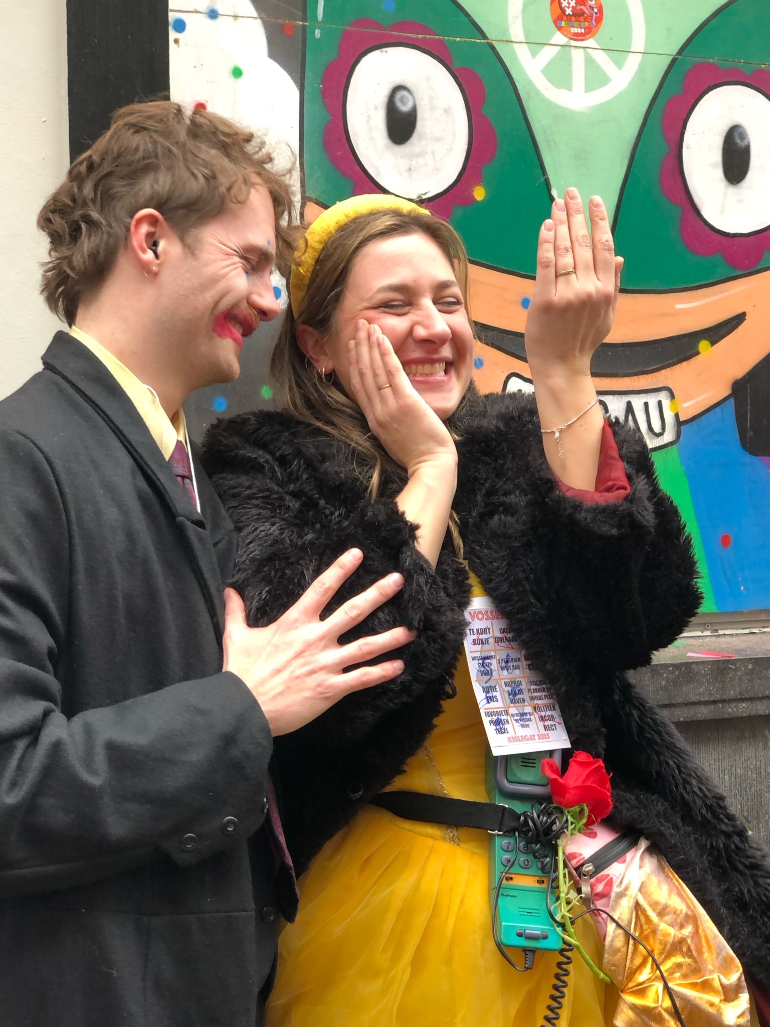 ze zei ja foto alex en lotje carnaval 2025